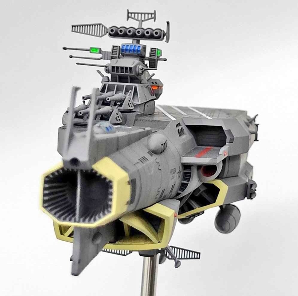 1/1000 ヒュウガ級戦闘母艦ヒュウガ ガレージキット 夢見の森 1/1000 ヒュウガ級戦闘母艦ヒュウガ ガレージキット 夢見の森