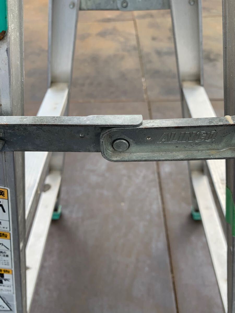 [ б/у товар ] лестница двоякое применение стремянка aluminium сплав производства двоякое применение стремянка .. стремянка получение возможно 