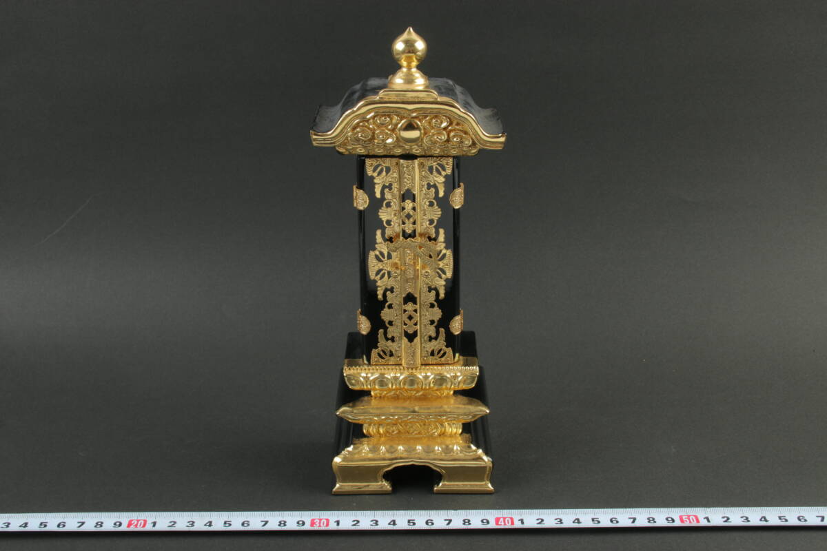 6867 繰り出し位牌 回出位牌 厨子 仏壇 仏具 漆 金 仏具 彫刻 6867 繰り出し位牌 回出位牌 厨子 仏壇 仏具 漆 金 仏具 彫刻