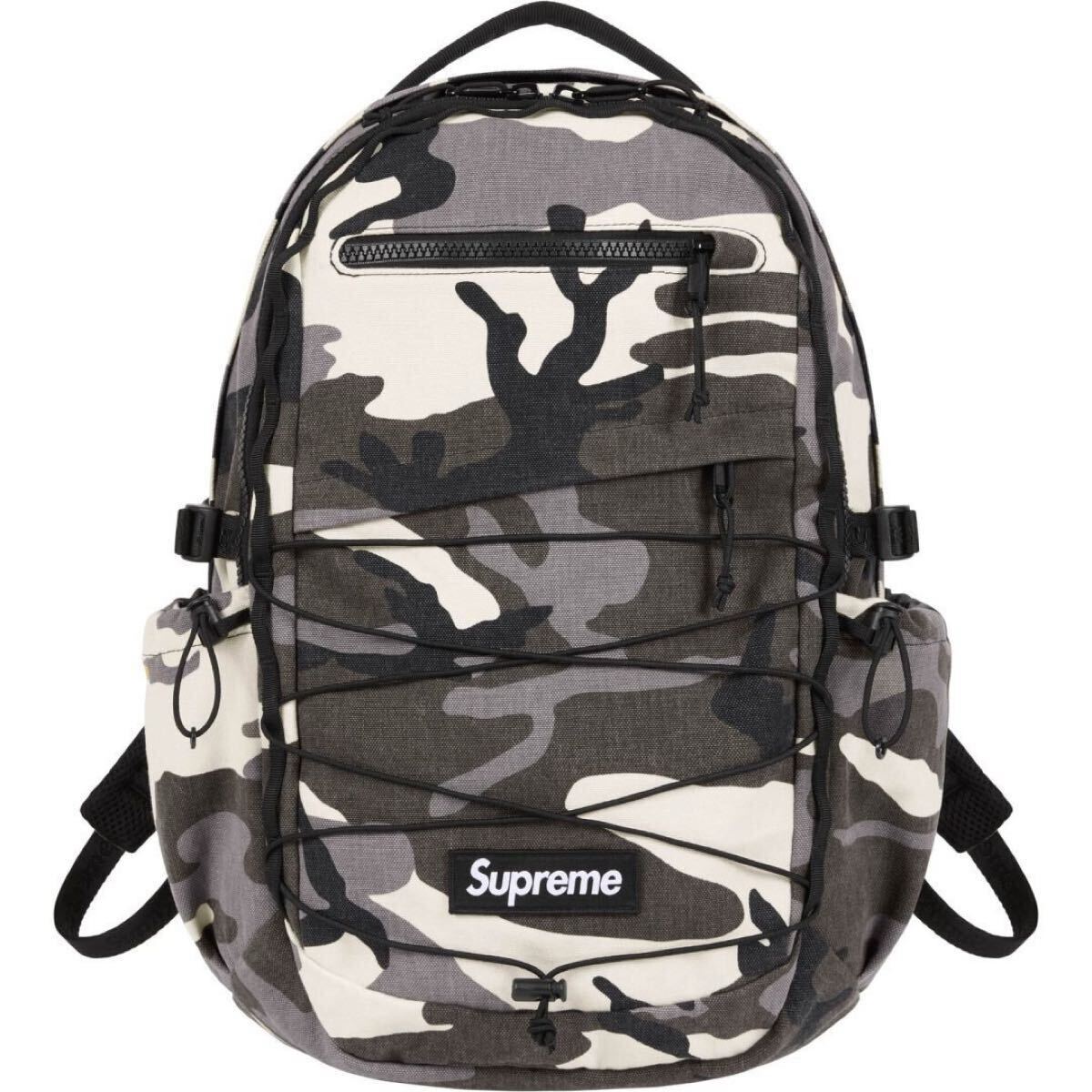 【新品未使用】 25SS 新品 SUPREME シュプリーム BACKPACK バックパック リュック 鞄 かばん SNOW CAMO スノーカモ 総柄 即決早い者勝ち