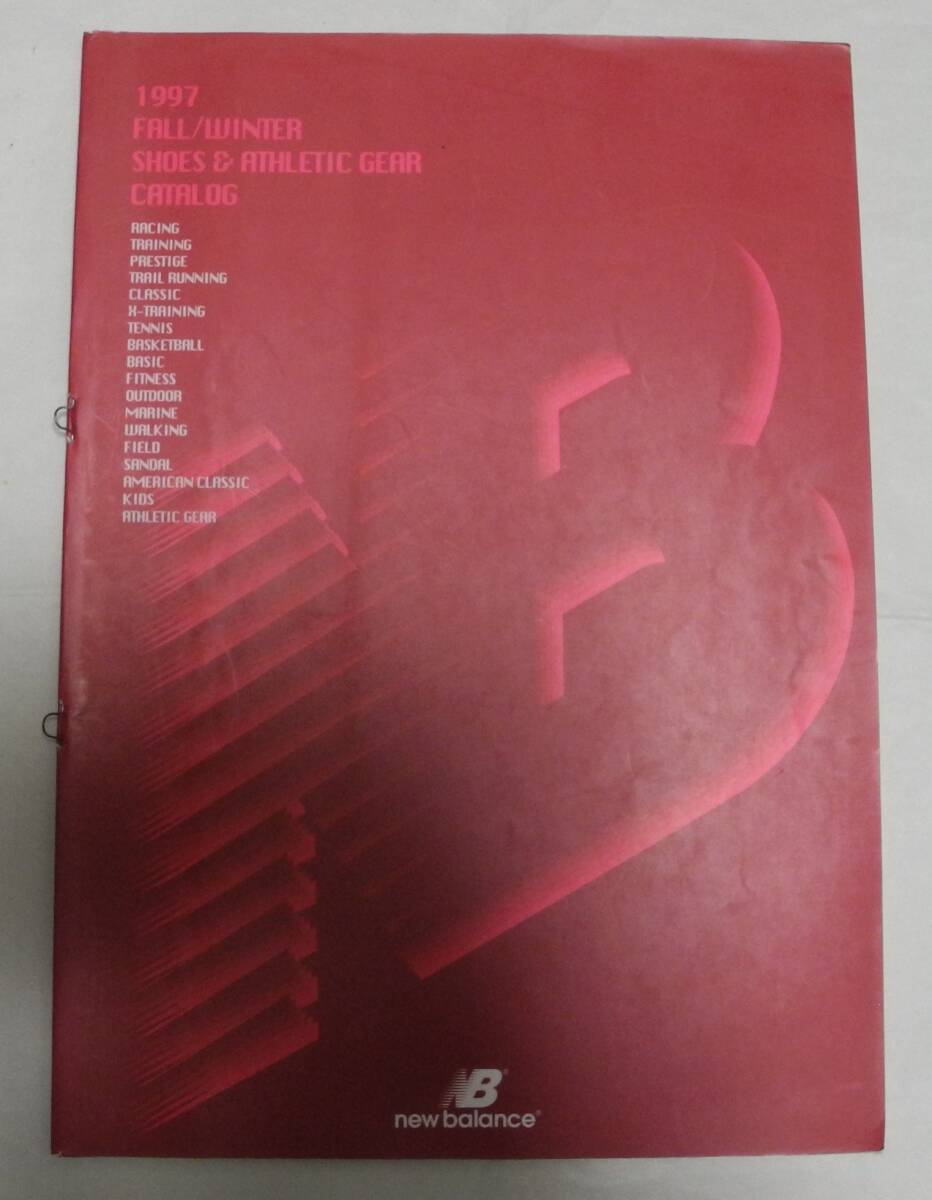 1997年 fall/winter newbalance catalog ニューバランス カタログ m1600 m1400 m730 m999 m876 cm670 m585 running basketball tennis