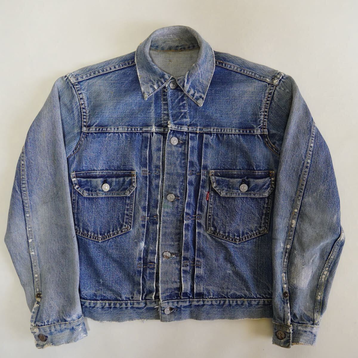 50S Levi's 507XX USA製 オリジナル ビンテージ デニム 2nd 50S Levi's 507XX USA製 オリジナル ビンテージ デニム 2nd