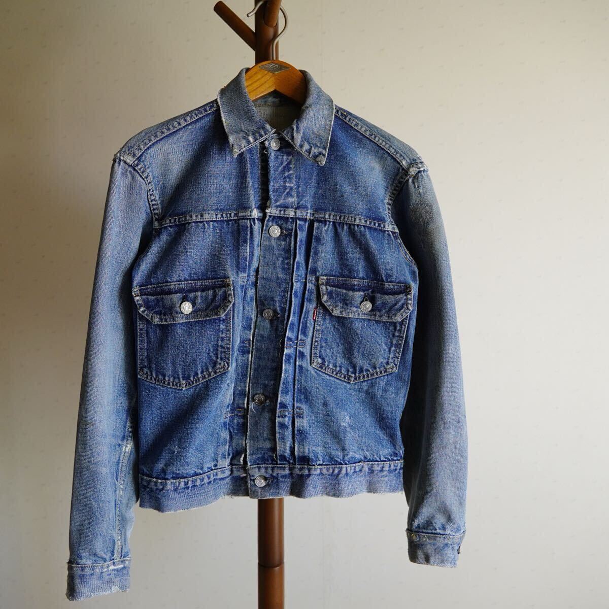 50S Levi's 507XX USA製 オリジナル ビンテージ デニム 2nd 50S Levi's 507XX USA製 オリジナル ビンテージ デニム 2nd