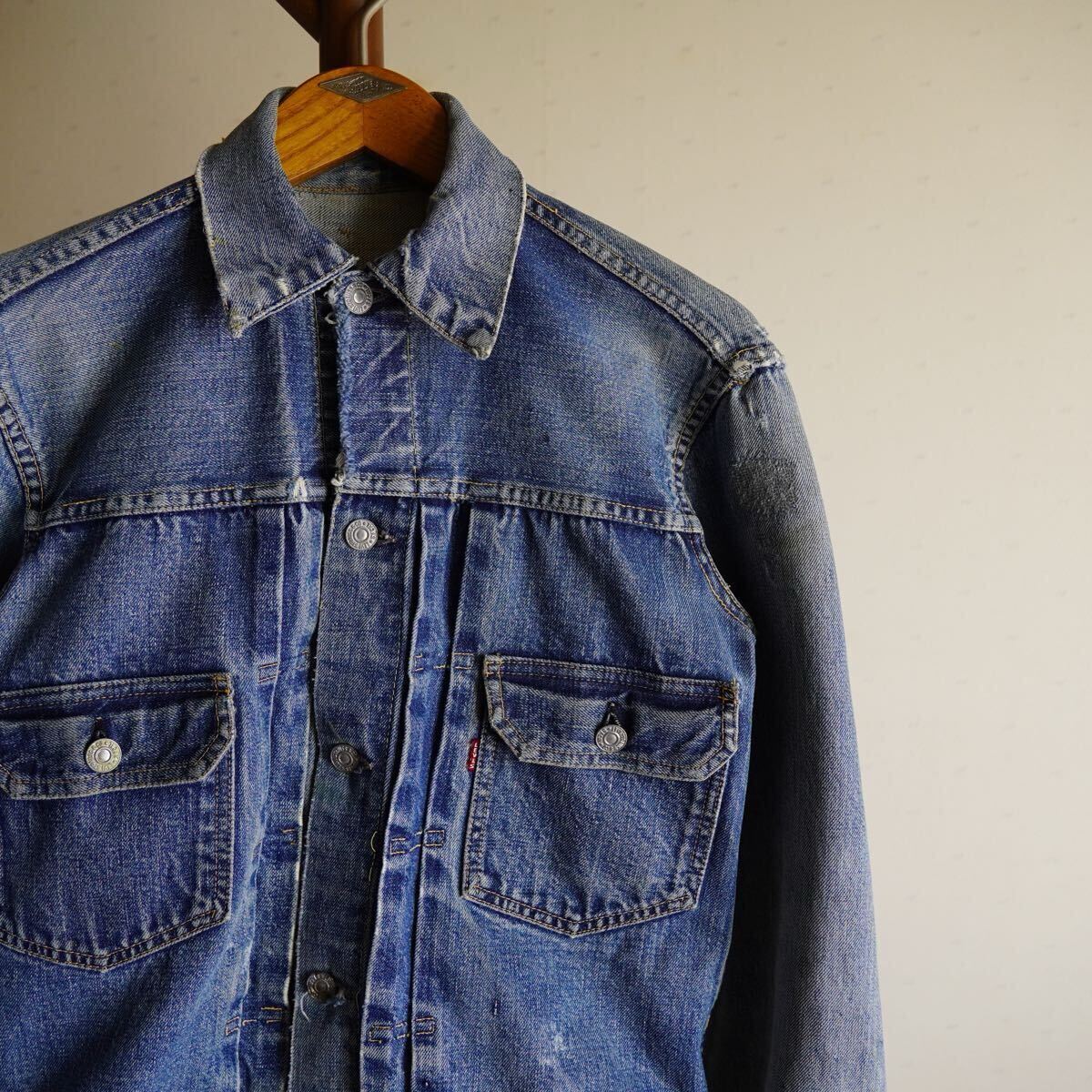 50S Levi's 507XX USA製 オリジナル ビンテージ デニム 2nd 50S Levi's 507XX USA製 オリジナル ビンテージ デニム 2nd