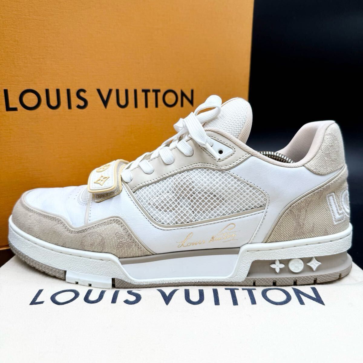 ルイヴィトン☆LVトレイナースニーカー モノグラム ベルクロ 完売品 極美品】 LOUIS VUITTON ルイヴィトン LVトレイナー