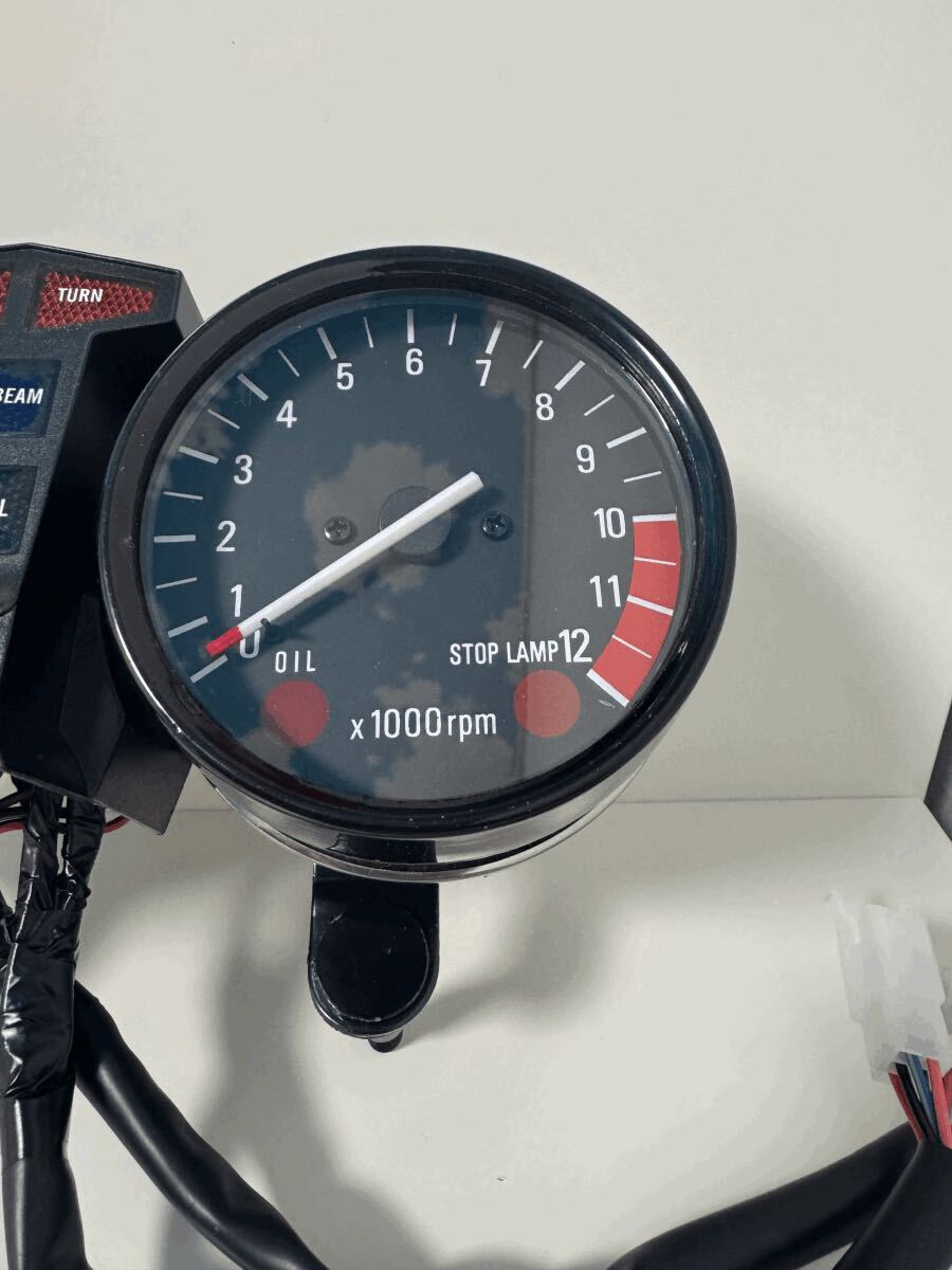Z400FX リプロメーター ユニットASSY 新品 純正風メーター Z400FX リプロメーター ユニットASSY 新品 純正風メーター