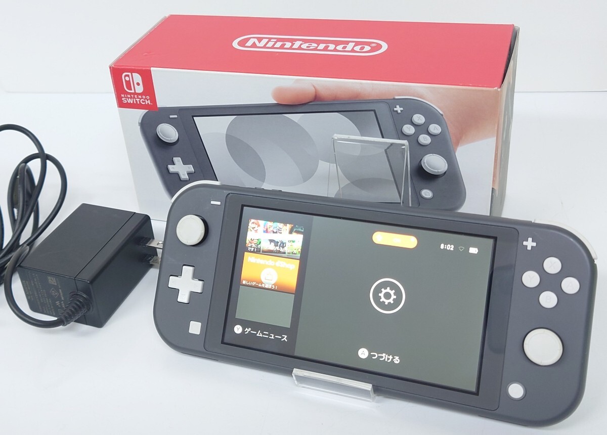 K844-2】 NINTENDO SWITCH Lite 本体 HDH-001 グレー 任天堂 ニンテンドー スイッチ ライト 2019年製 ACアダプター 付 動作OK 未初期化(ニンテンドースイッチ本体)|売買されたオークション情報、Yahoo!オークション(旧ヤフオク!) の商品情報をアーカイブ公開 - オーク K844-2】 NINTENDO SWITCH Lite 本体 HDH-001 グレー 任天堂 ニンテンドー スイッチ ライト 2019年製 ACアダプター 付 動作OK 未初期化(ニンテンドースイッチ本体)|売買されたオークション情報、Yahoo!オークション(旧ヤフオク!) の商品情報をアーカイブ公開 - オーク