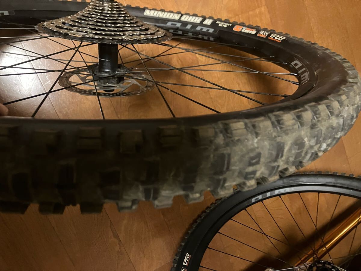 Brompton用 軽量ホイールset 776g【Extralite製フロントハブ +