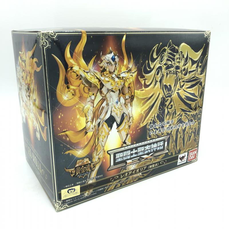 【中古】未開封)バンダイ 圣闘士圣衣神話EX レオアイオリア 神圣衣/圣闘士星矢 黃金魂 soul of gold[240006540252]