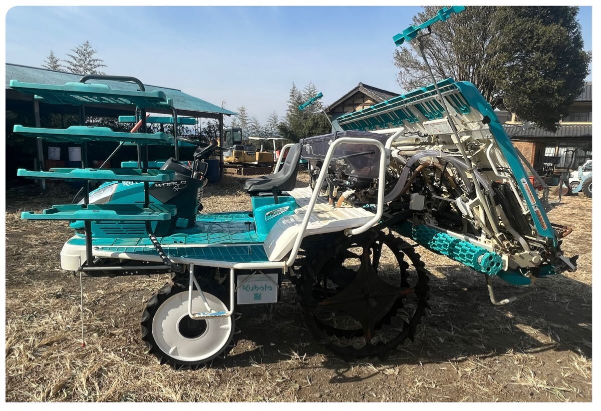 関東　栃木県　小山市　田植機/クボタ/KUBOTA/WP80DSP 262時間 倉庫保管 