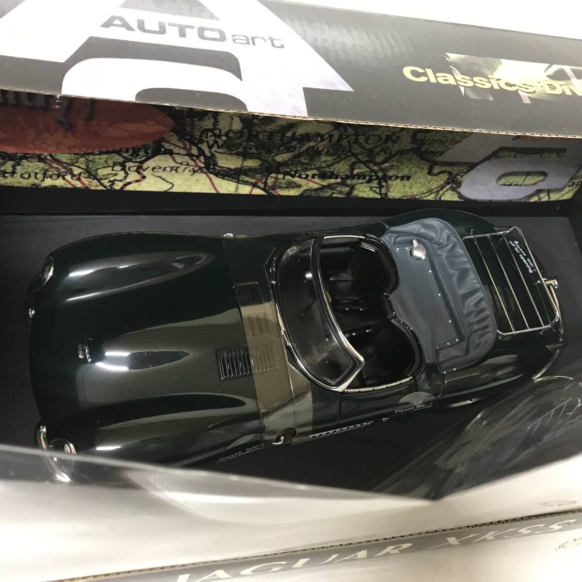 1/18 JAGUAR XK SS STEVE McQUEEN ver GREEN / AUTOart Auto Art Classics Jaguar s чай b* McQueen