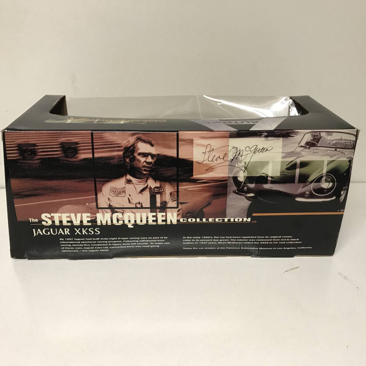 1/18 JAGUAR XK SS STEVE McQUEEN ver GREEN / AUTOart Auto Art Classics Jaguar s чай b* McQueen