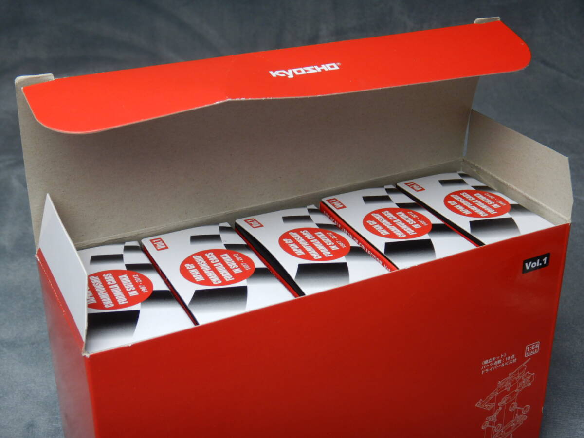 京商 1/64 JAPAN GP CHAMPIONSHIP FORMULA CARS IN SUZUKA 1978-2012 Vol.1 M25020604
