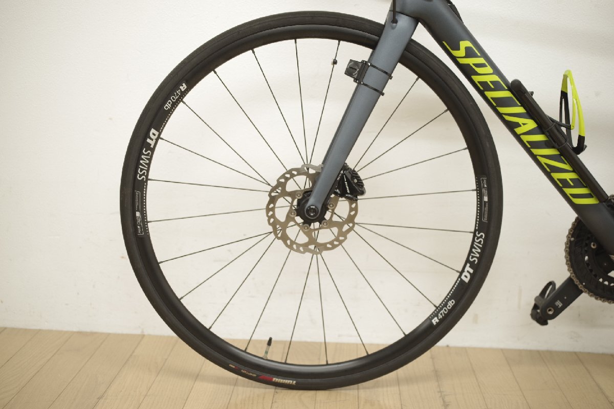 スペシャライズド TARMAC SL6 DISC SPORT ロードバイク フルカーボン 54サイズ shimano 105 ブラック 中古 自転車 2018年モデル