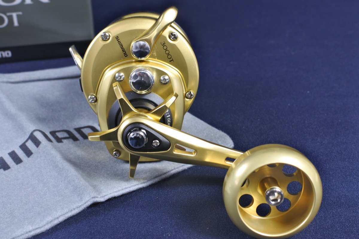 !_V не использовался SHIMANO Shimano KAIKON море душа 3000T катушка рыболовные снасти полосатый оплегнат ke наилучший образец модель оригинальная коробка приложен 