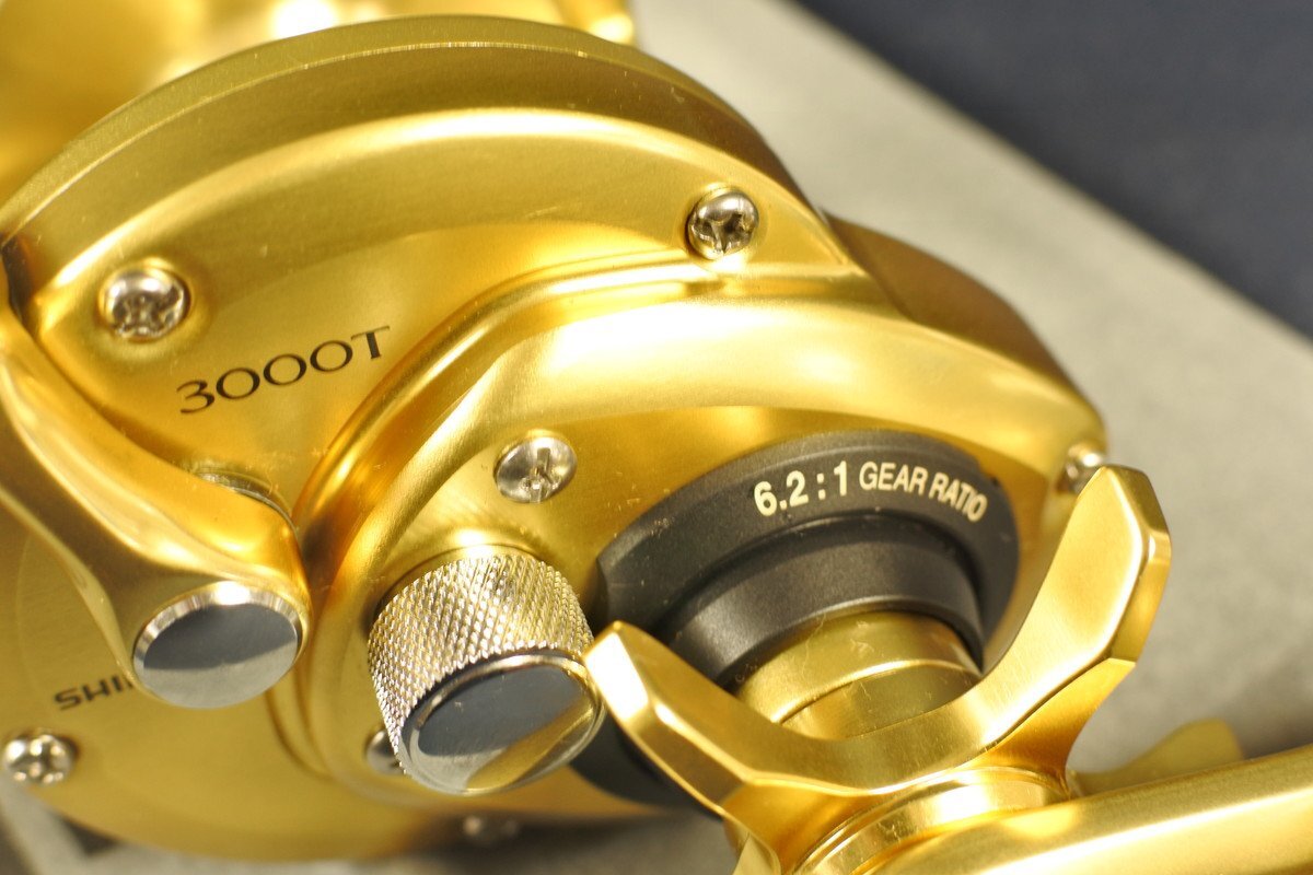 !_V не использовался SHIMANO Shimano KAIKON море душа 3000T катушка рыболовные снасти полосатый оплегнат ke наилучший образец модель оригинальная коробка приложен 
