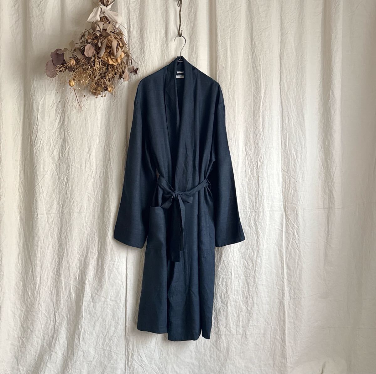 Khadi and Co カディアンドコー シルク100％ 羽織コート カーディガン