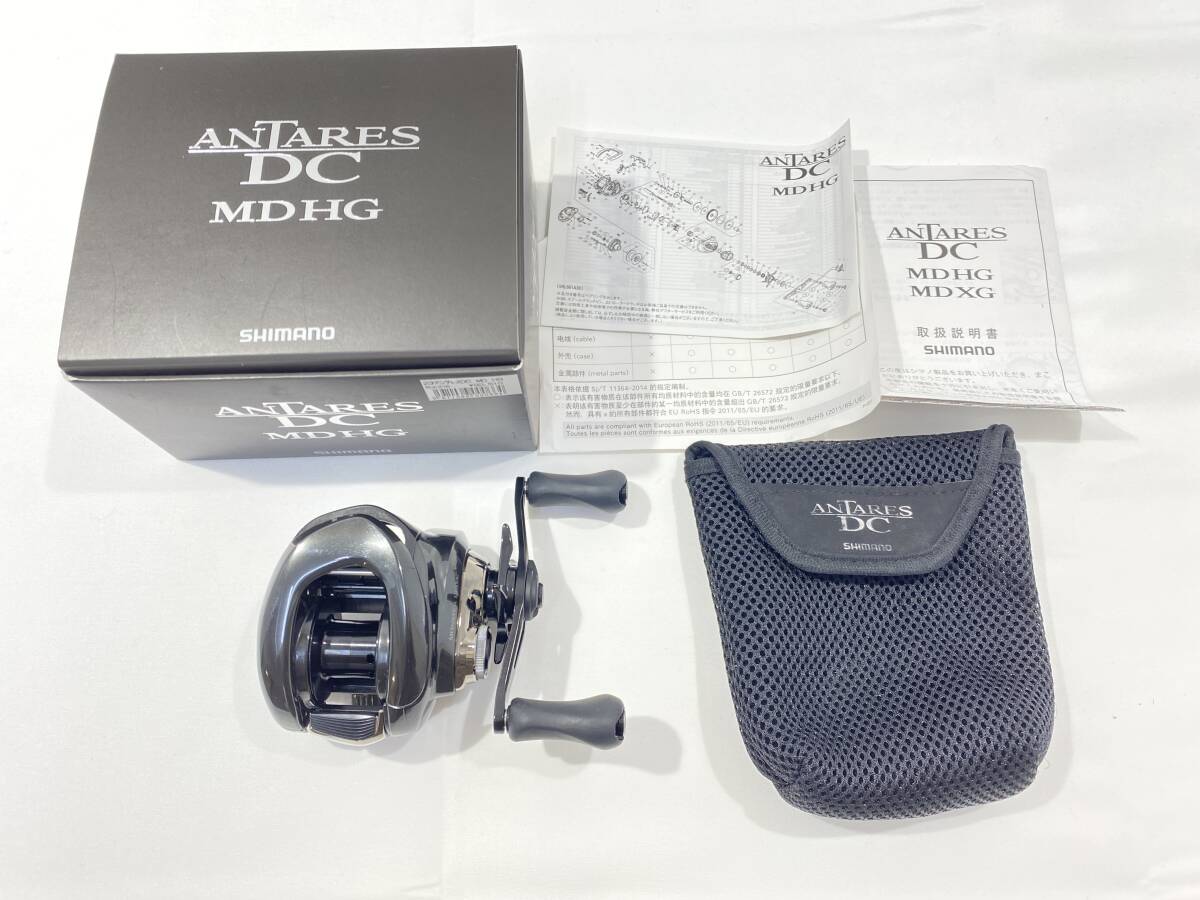 中古品 SHIMANO シマノ 23アンタレスDC MD HG 046000 釣具 リール