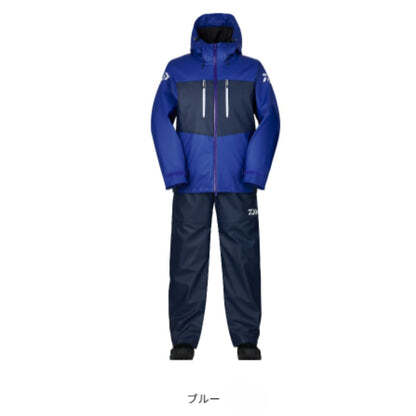45%OFF 新品 ダイワ 防寒 DW-6023 PUオーシャンサロペットウインタースーツ ブルー XL