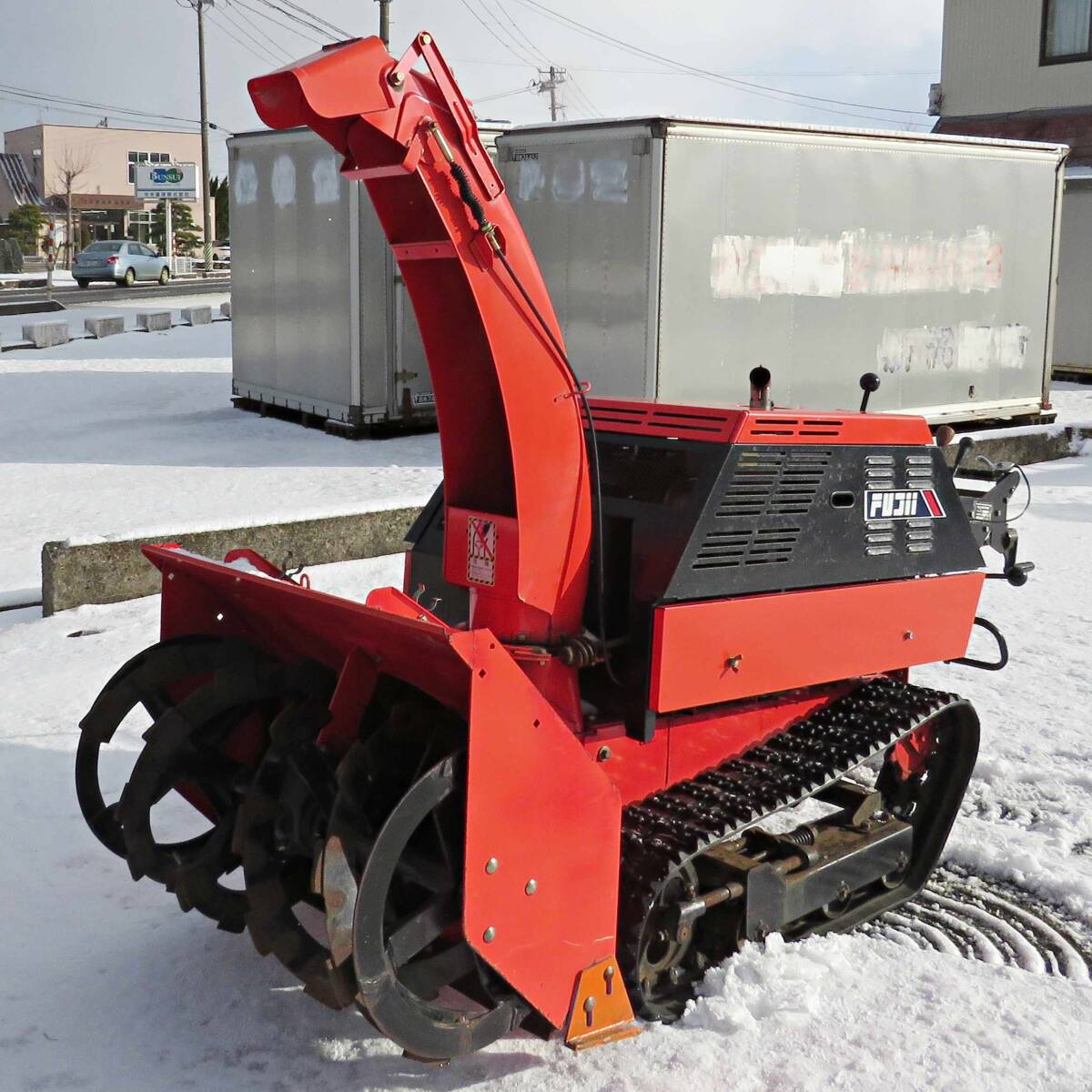 新潟〉フジイ 除雪機 FSR900 B セル式 最大12馬力 作業幅約90cm 新潟〉フジイ 除雪機 FSR900 B セル式 最大12馬力 作業幅約90cm