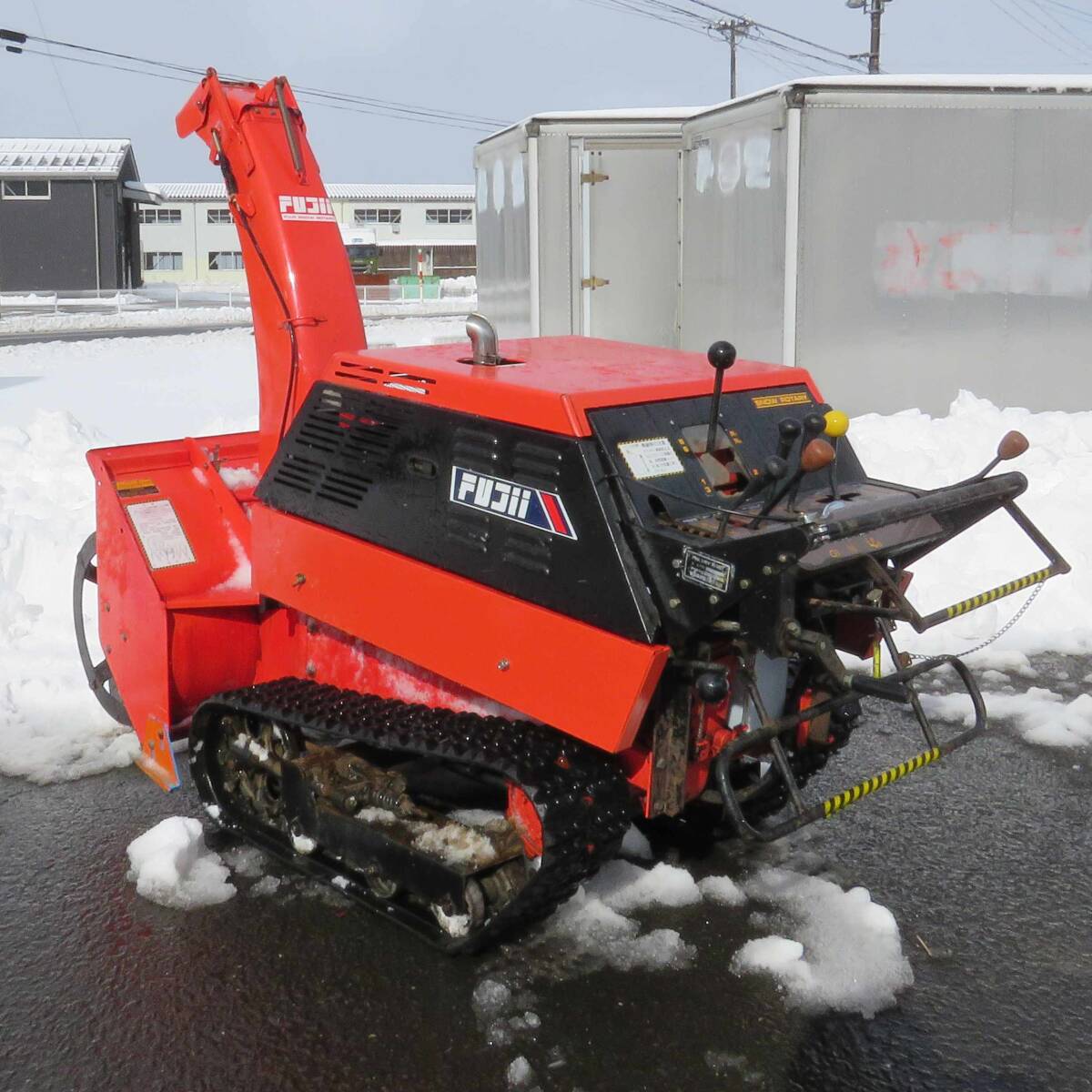 新潟〉フジイ 除雪機 FSR900 B セル式 最大12馬力 作業幅約90cm 新潟〉フジイ 除雪機 FSR900 B セル式 最大12馬力 作業幅約90cm