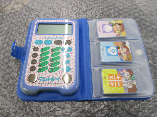 動作未確認(rèn) BANDAI ママレード?ボーイ カードチェンジ電子手帳 外箱?取扱説明書付き 1994年制 バンダイ 當(dāng)時物 札幌 北20條店