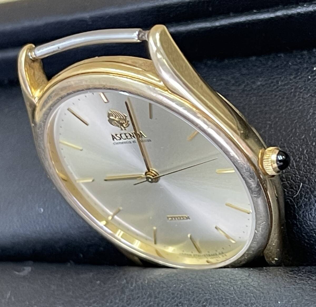 金無垢】CITIZEN ASCENDA 2731-274512 GN-7W-S シチズン