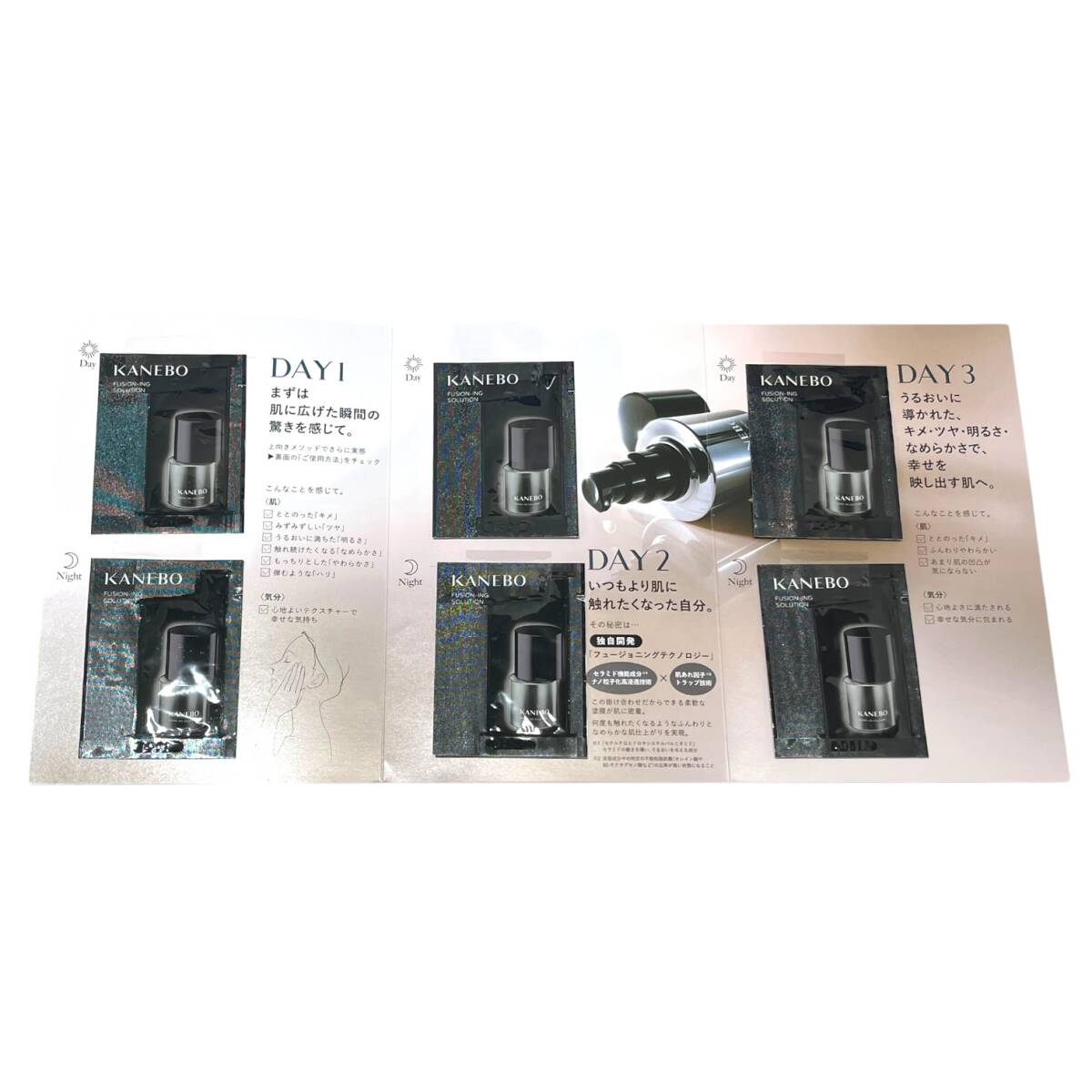 ■未使用品■KANEBO 試供品 3DAYS TRIAL SET 15點(diǎn)まとめ 化粧下地 化粧液 ふき取り化粧水 ZE3388Z