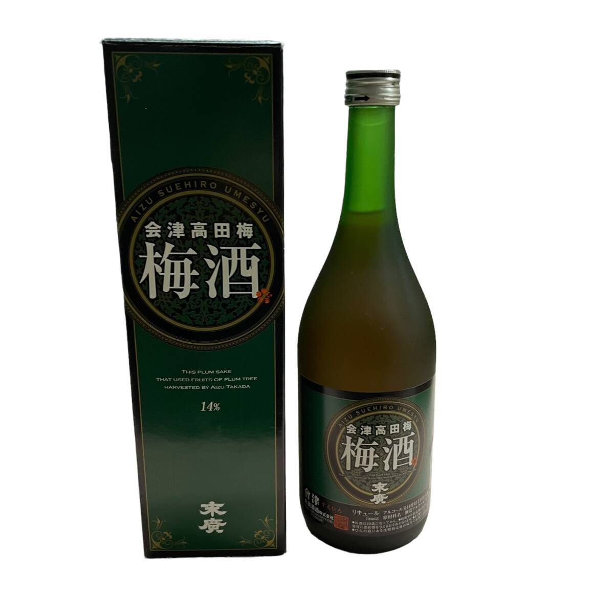 ◆未開栓◆末廣酒造 末廣 すえひろ 會津高田梅 梅酒 720ml 14% 福島県◆配送先：神奈川県限定◆R73041NL