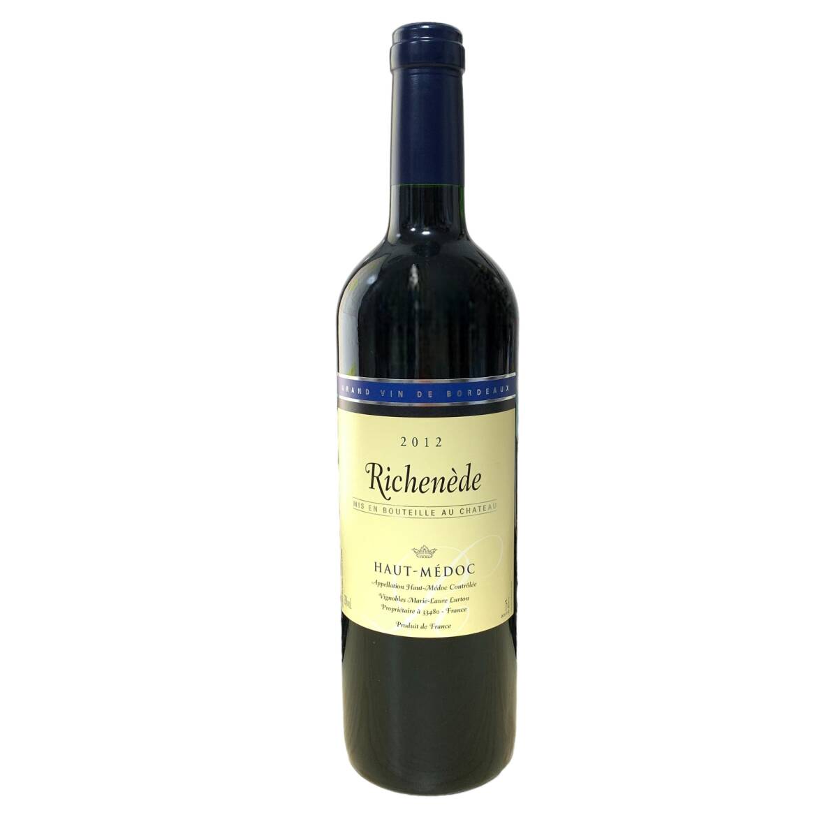 ◆未開栓◆ Richenede 2012 HAUT-MEDOC ワイン 赤 750ml 13％ レッドワイン 果実酒 お酒 P67320NL