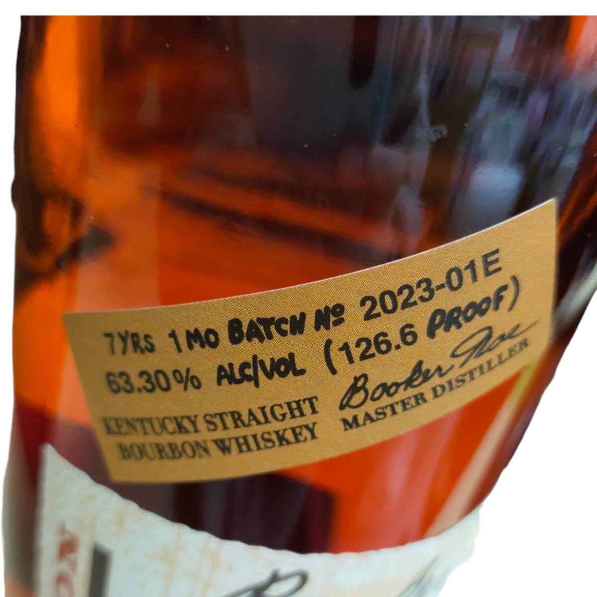 ◆未開栓◆※陸送限定 BOOKER'S ブッカーズ 木箱 ウィスキー グレーン モルト 750ml 63% Q60661NH