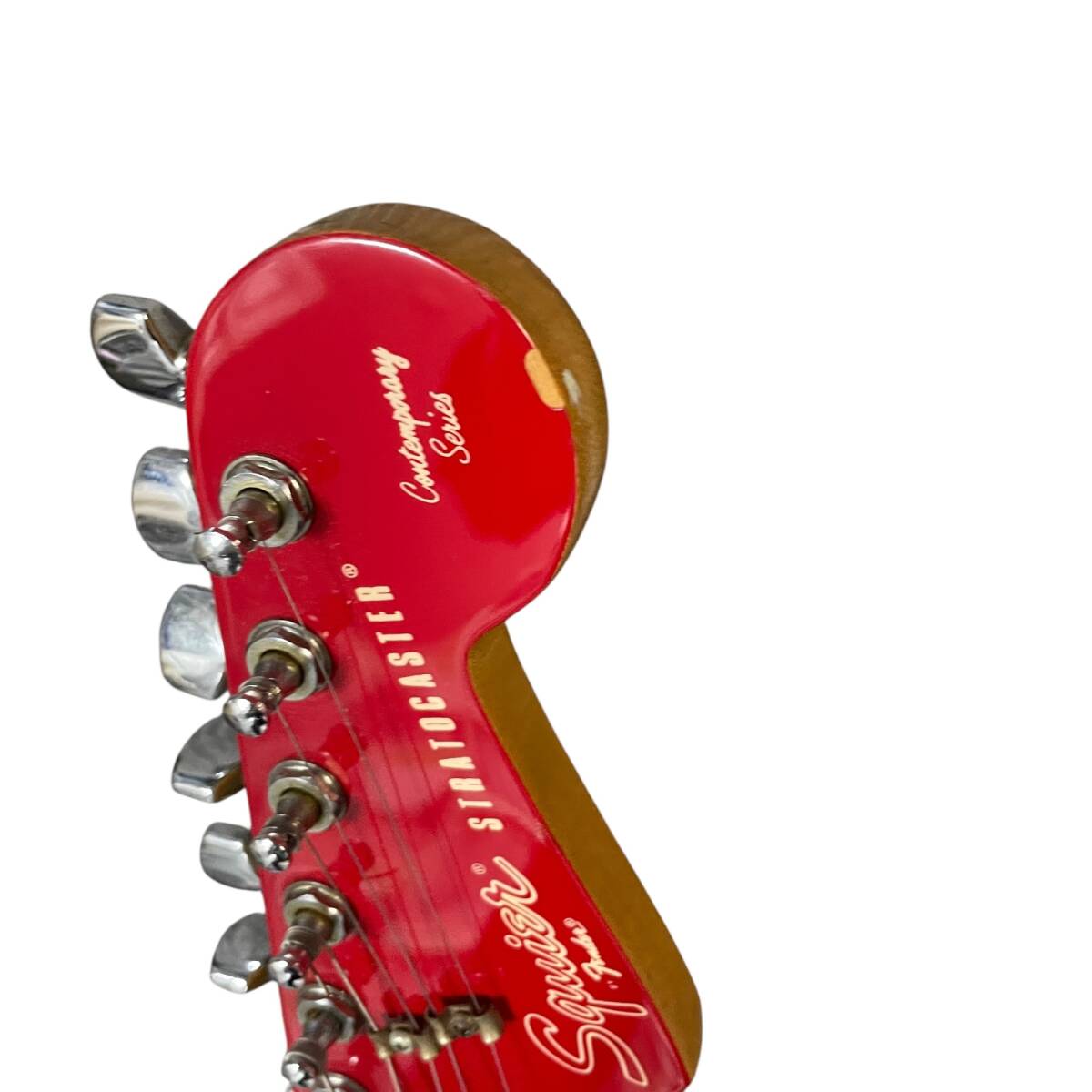 ◆中古品/音出し確認(rèn)済/送料著払◆フェンダー Squier フジゲン制 JVシリアル 1982~83年制造 ST-501 レッド ソフトケース付 X78559NN