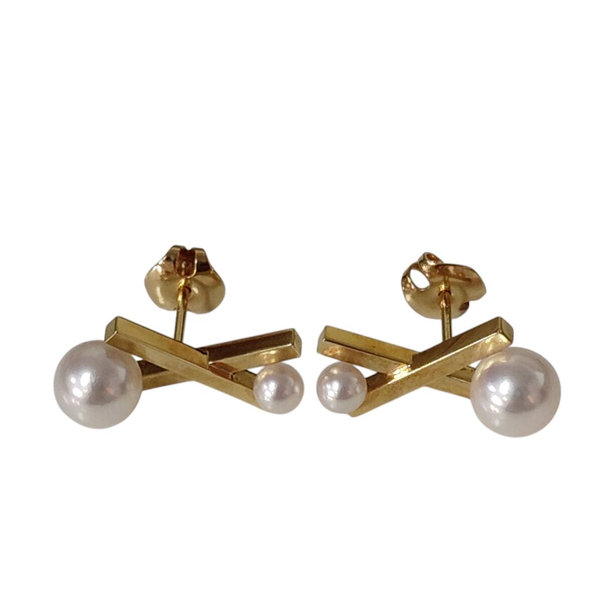 ■TASAKI■タサキ バランス プラス ピアス Yahoo!オークション - TASAKI タサキ バランスクロス ピアス