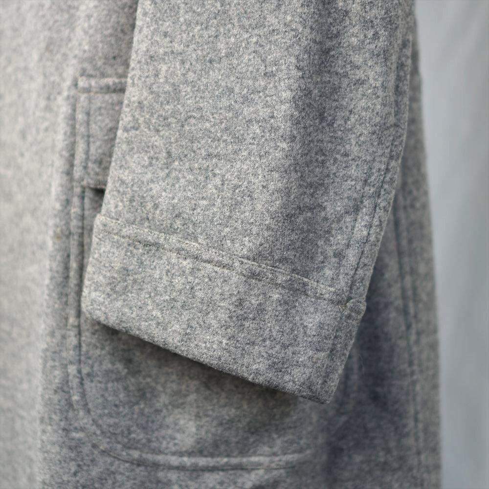 30s40s50s ビンテージ Printz プリンツ Scha Knit チェスターコート ウール グレー _画像8
