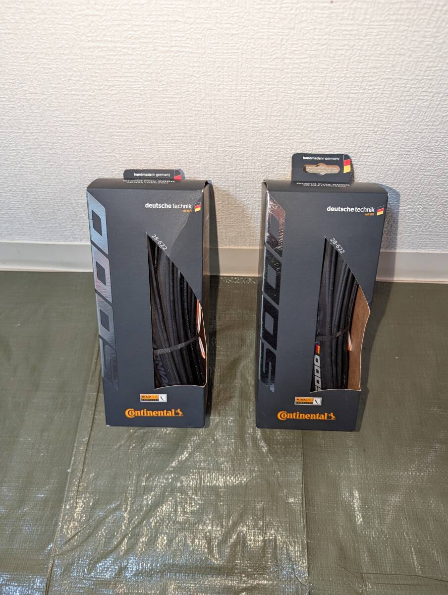 Continental GrandPrix 5000 700*28c 新品２本(おまけで+使い古し２本)