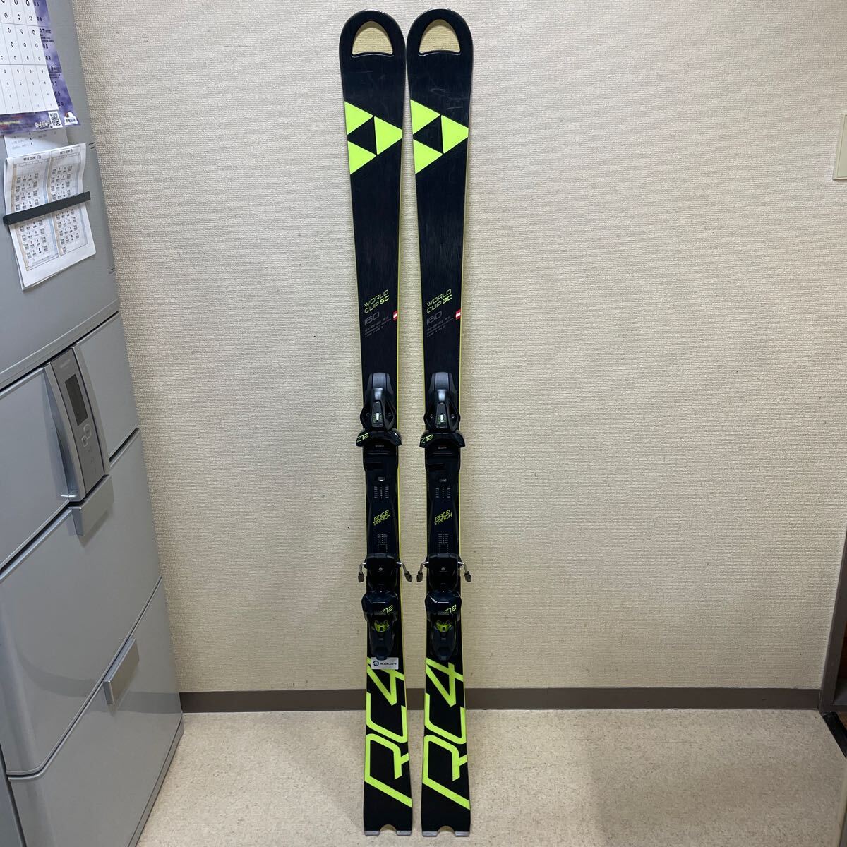 FISCHER RC4 WORLDCUP SC 160cm☆中古美品☆送料無料