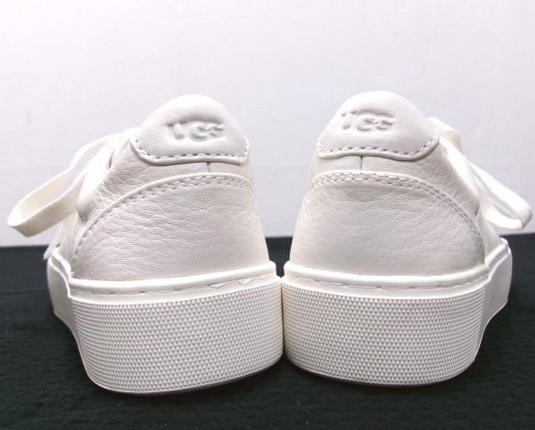  новый товар *UGG* UGG *Zilo The iro* кожа спортивные туфли *22cm* слоновая кость 