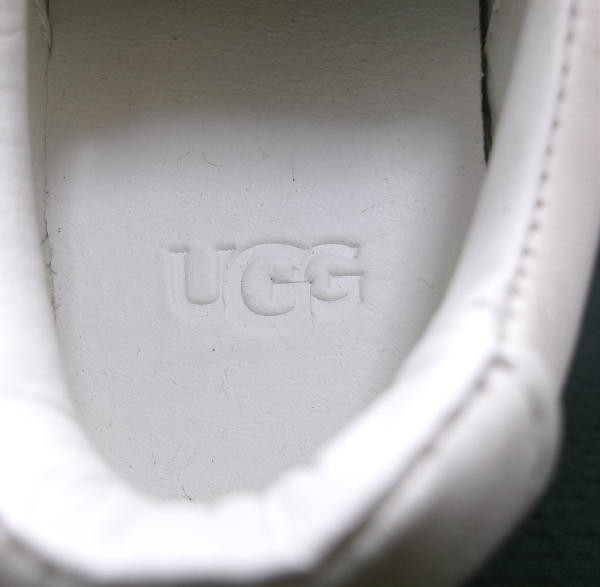  новый товар *UGG* UGG *Zilo The iro* кожа спортивные туфли *22cm* слоновая кость 