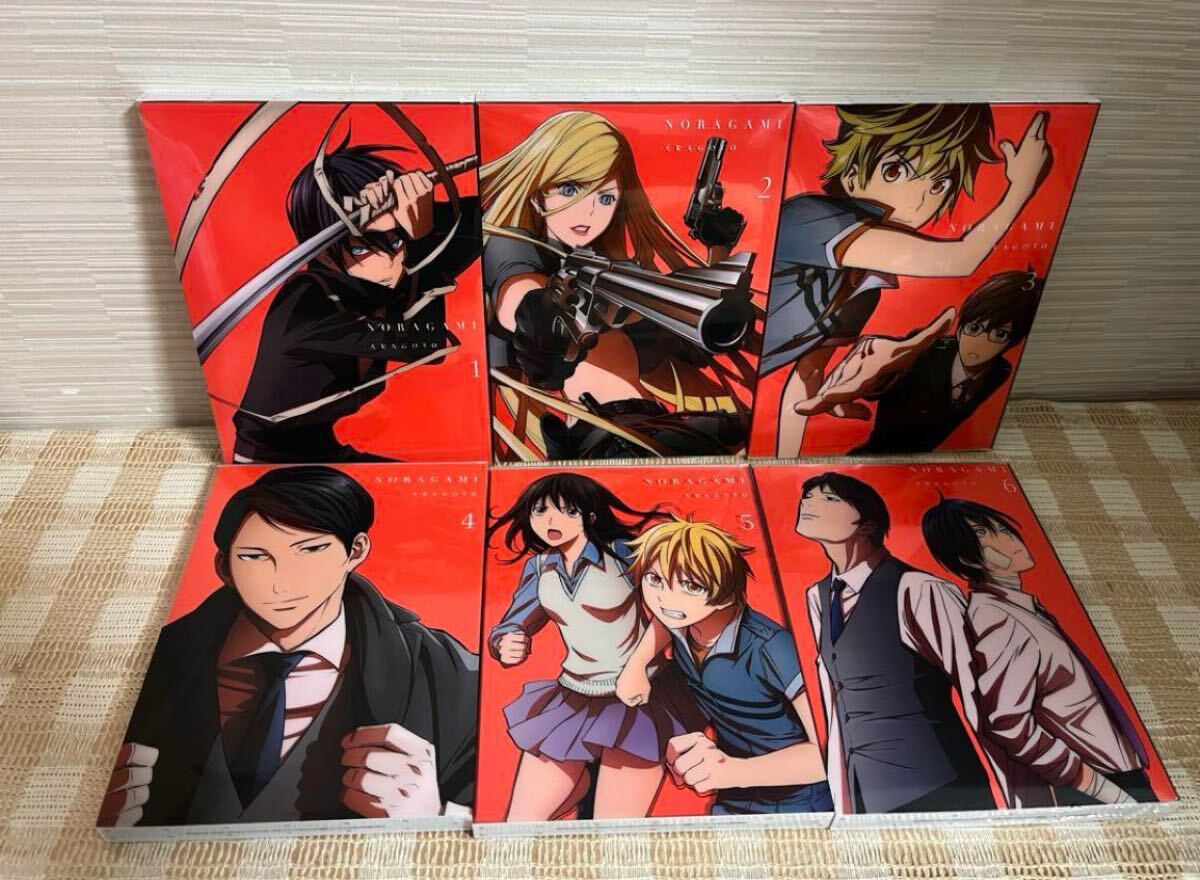 ノラガミ ARAGOTO 初回版全6巻セット DVD 即決　送料無料