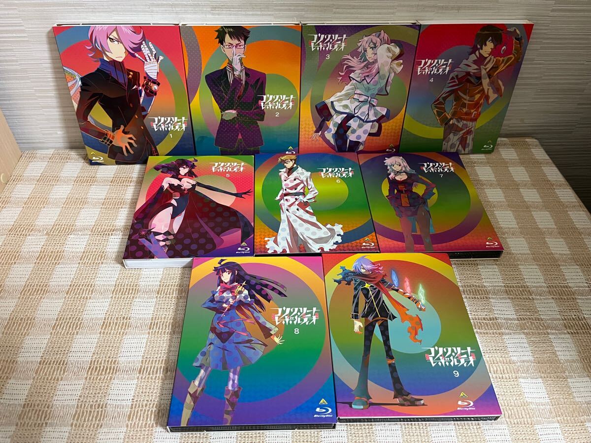 コンクリート・レボルティオ~超人幻想~ 初回全9巻セット Blu-ray 即決 送料無料 コンクリート・レボルティオ~超人幻想~ 初回全9巻セット Blu-ray 即決 送料無料
