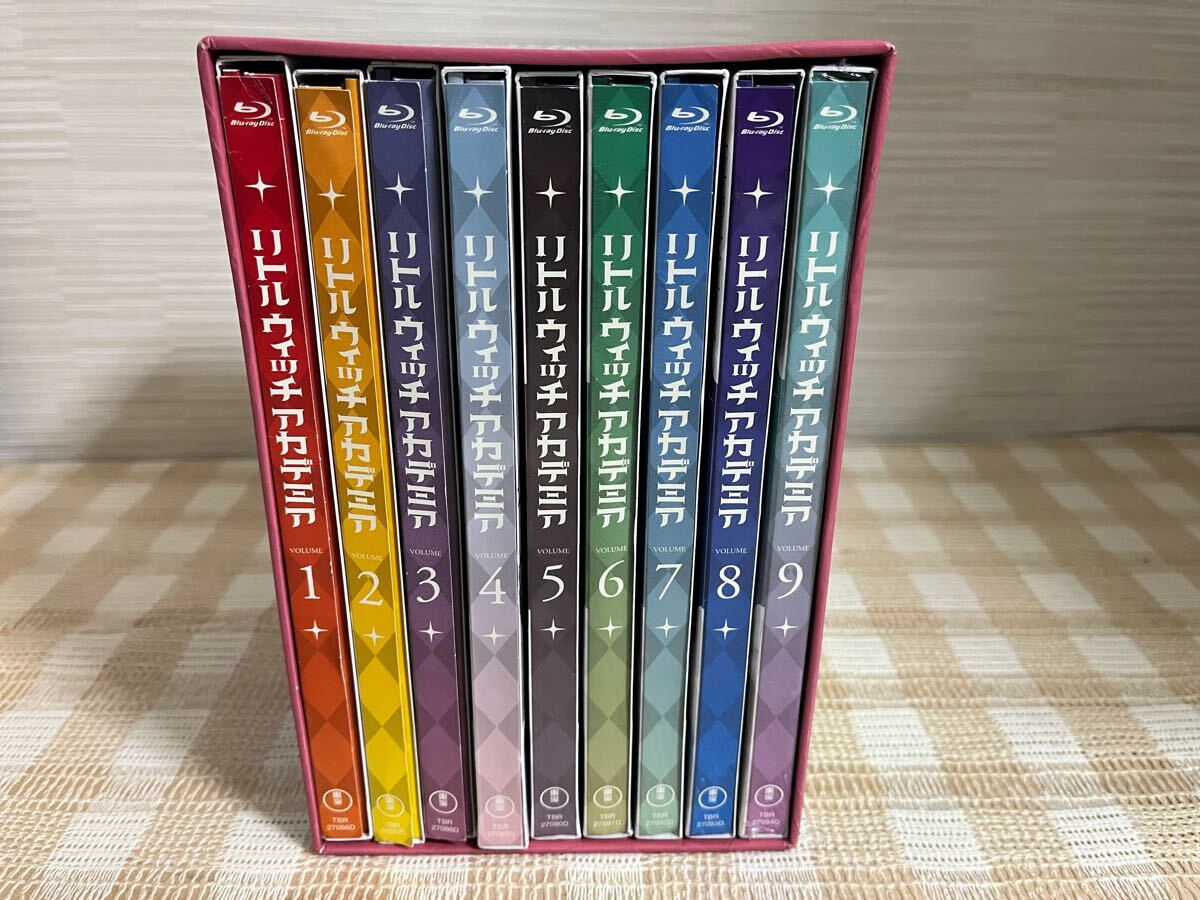 リトルウィッチアカデミア 全9巻セット Blu-ray 4〜9巻未開封 即決 送料無料 リトルウィッチアカデミア 全9巻セット Blu-ray 4〜9巻未開封 即決 送料無料