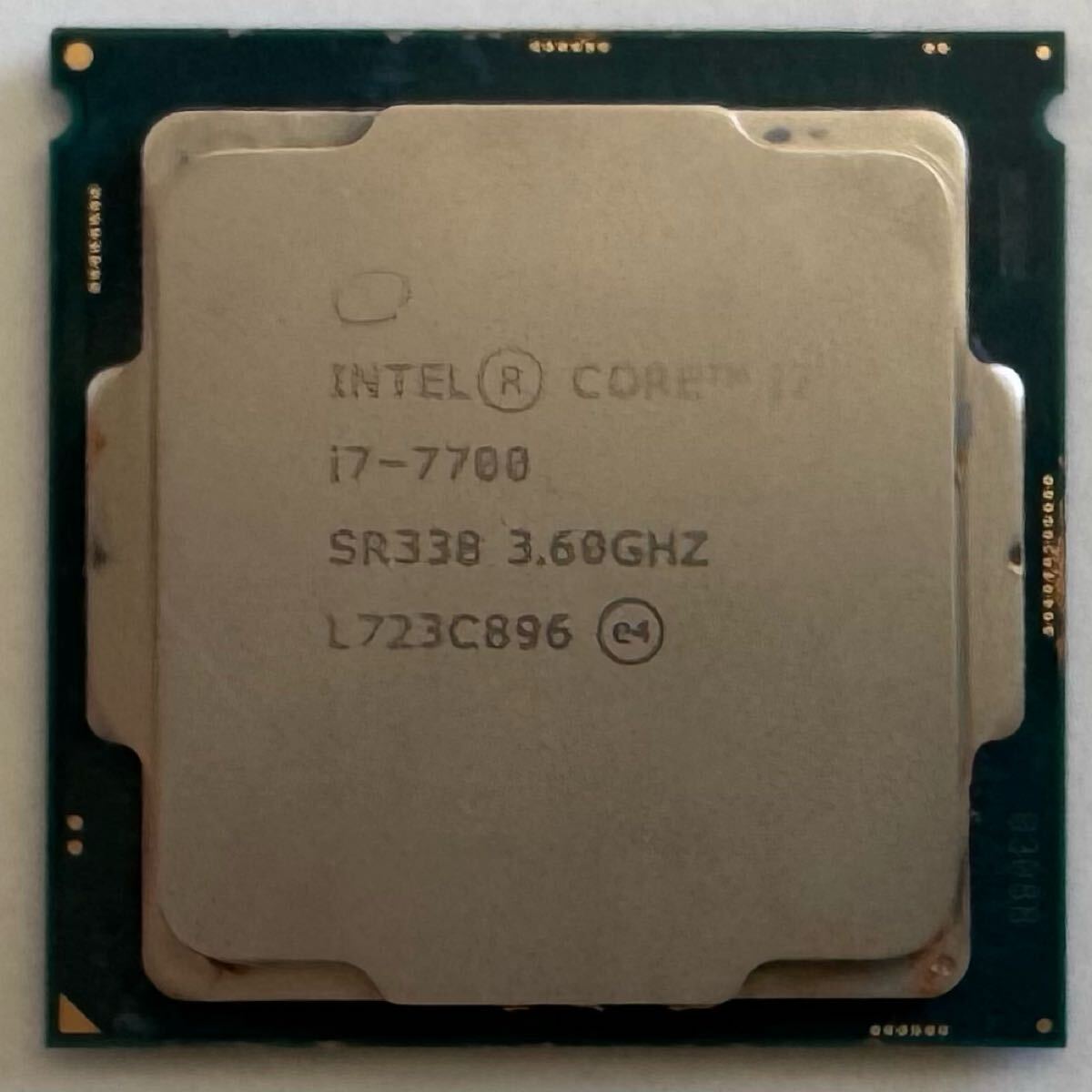 本体のみ 中古購入後 未使用品 Core i7-7700 3.6GHz LGA1151