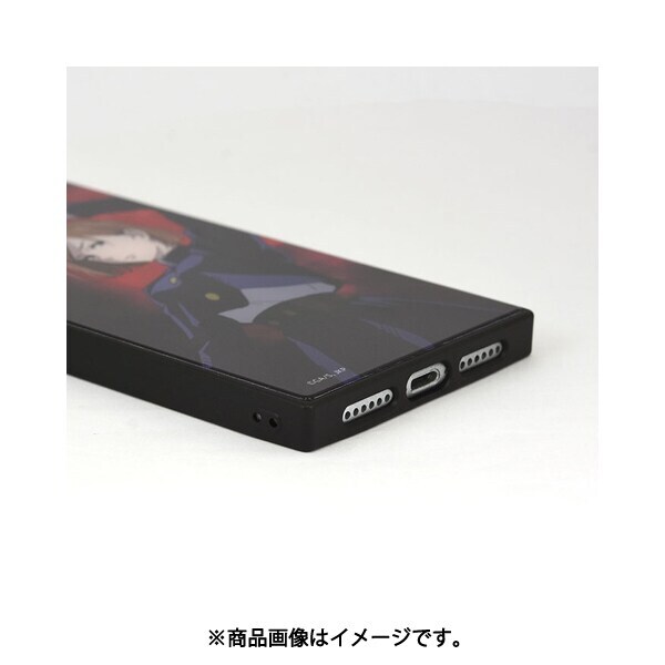 グルマンディーズ gourmandise BJK-01C [iPhone SE/8/7 4.7インチ用 スクエアガラスケース 呪術廻戦 釘崎 野薔薇] iphone スマホケース_画像4