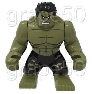レゴ風★ハルク（Hulk）★MCU：マーベルコミック★ミニフィギュア：レゴ互換・レゴカスタム_画像1