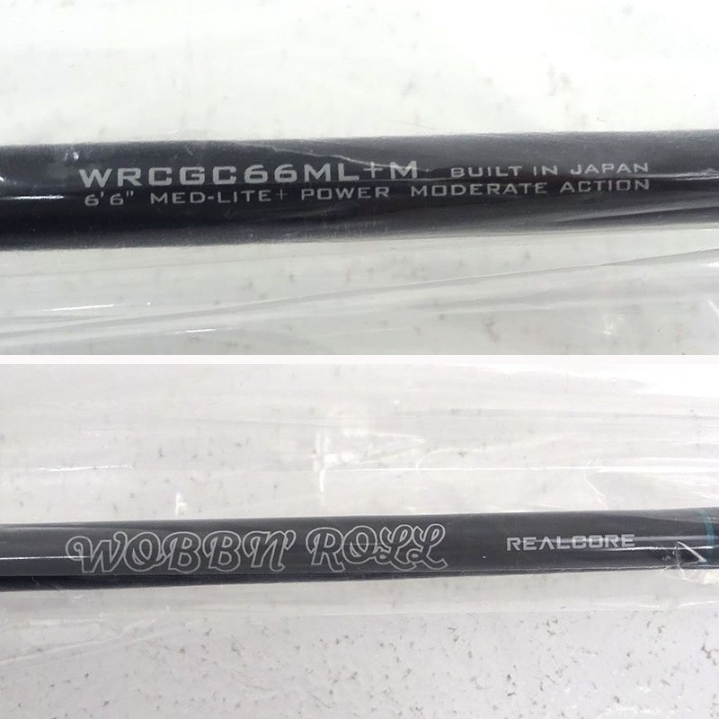 ☆未使用☆REALCORE WOBBN ROLL WRCGC66ML+M ベイトロッド ☆未使用☆REALCORE WOBBN ROLL WRCGC66ML+M ベイトロッド