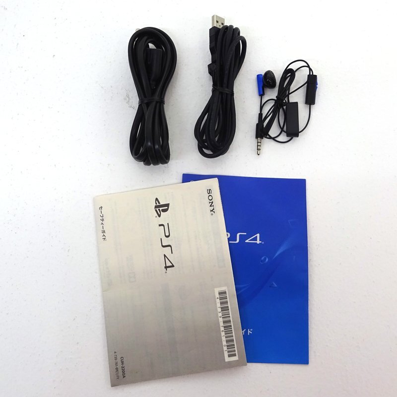 ☆中古☆PlayStation4 本体 グレイシャー・ホワイト 500GB CUH