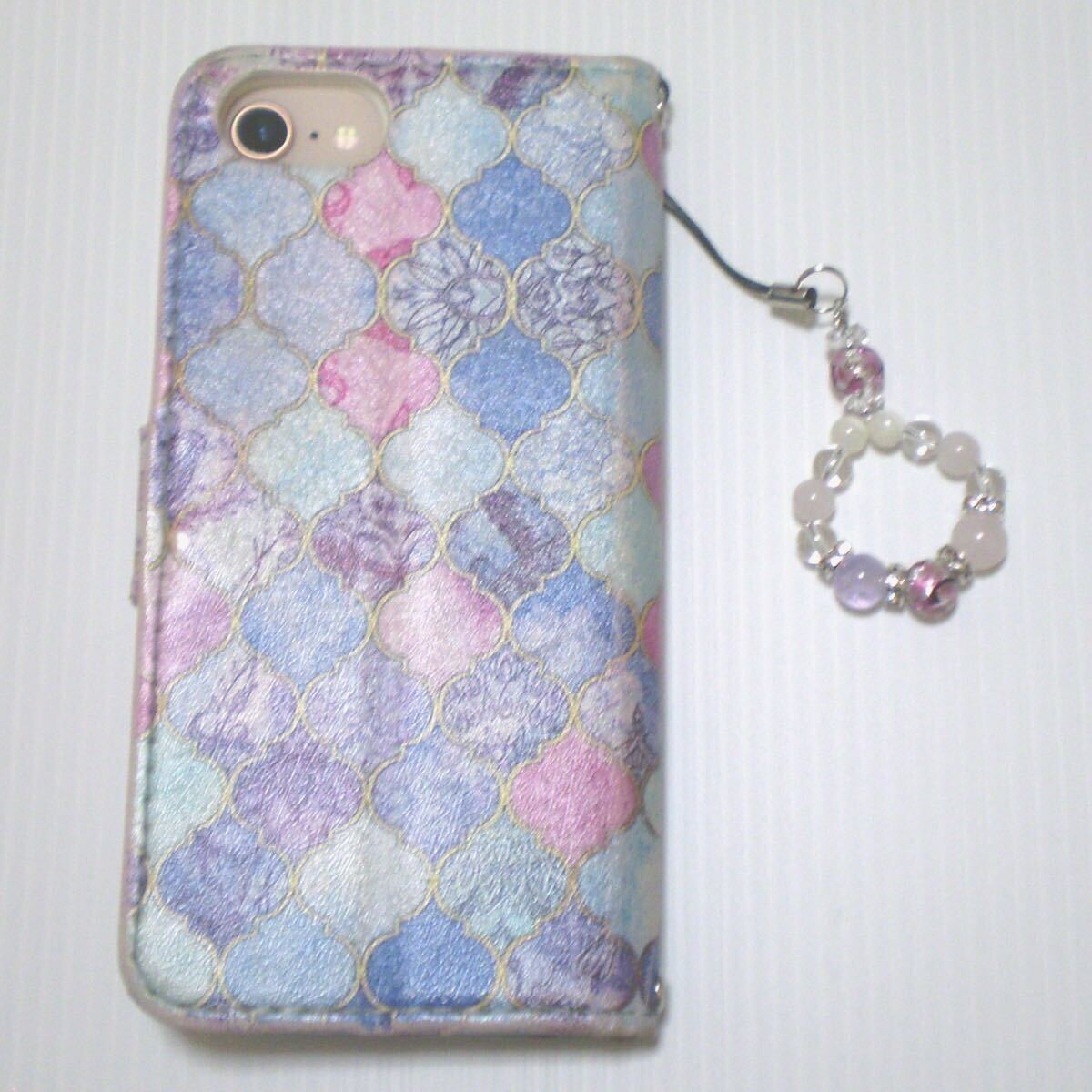 . свет * ho taru стекло x rose кварц x аметист ремешок натуральный камень Power Stone