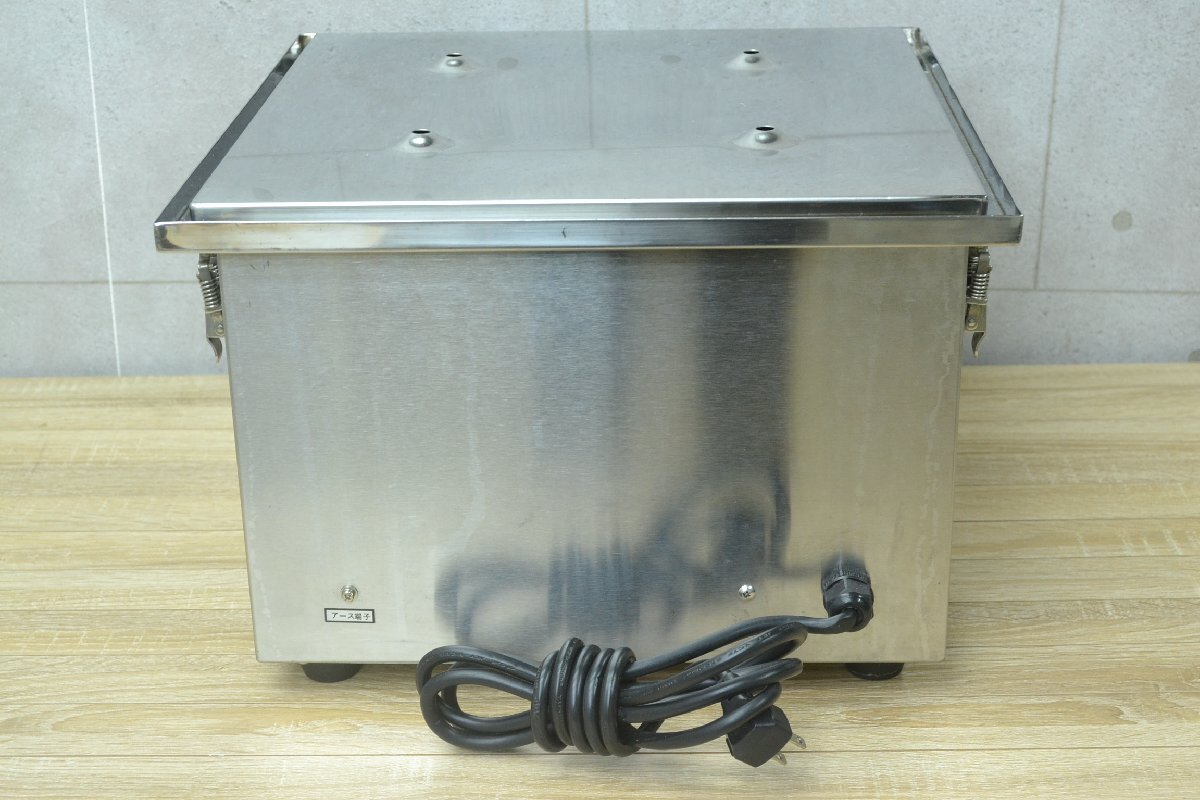 C1861■EISHIN　エイシン■電気蒸し器■YM-11■電気スチーマー■専用臺付き■セイロ　大9個　小6個付き