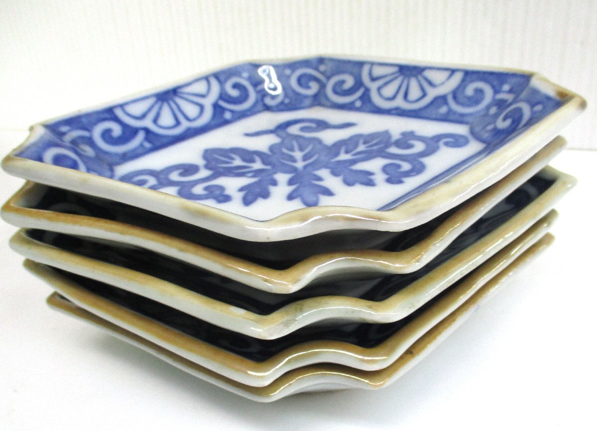 * 99528. форма тарелка . Tang ..5 листов .. ширина 17x глубина 13.5x высота 2.5cm античный *