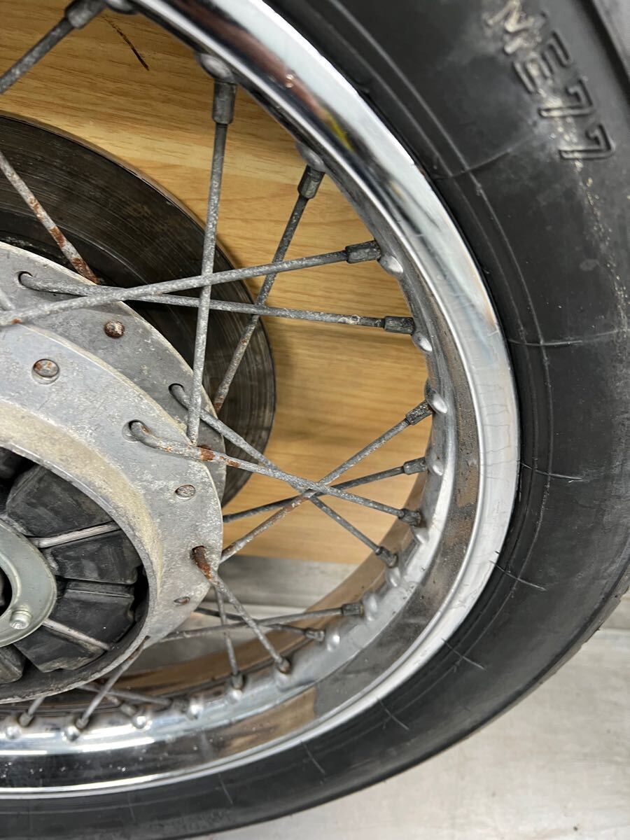 売切！スズキGS750 リアホイール検)GS550,GS400, ザリGSX400E
